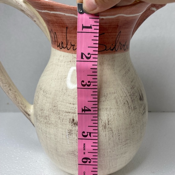 Pitcher Italian Ceramic - Picture 7 of 7